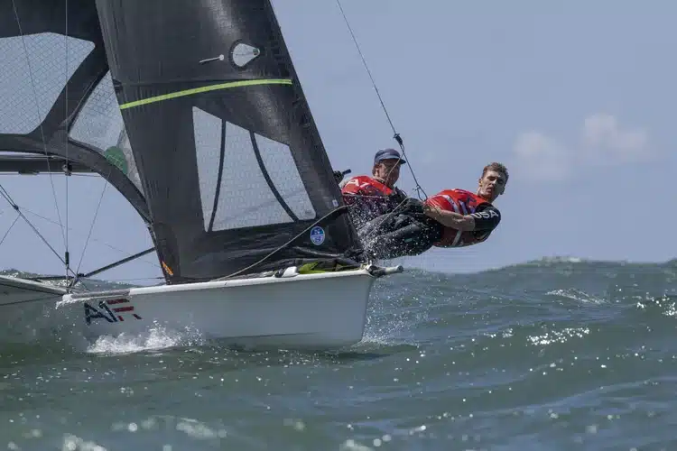 Punching Through the Fleet: Snow/MacDiarmid USA 31 at the 2025 49er Europeans in Greece