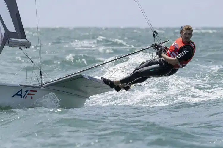 Punching Through the Fleet: Snow/MacDiarmid USA 31 at the 2025 49er Europeans in Greece