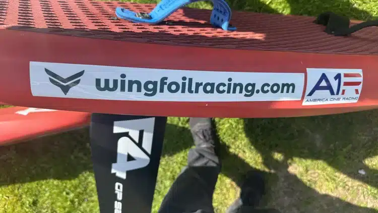 America One Racing Shines at Wingfoil World Cup in Silvaplana Debut