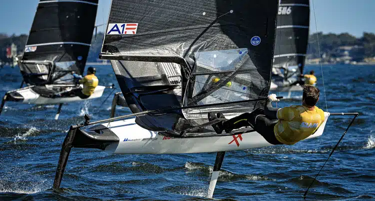 America One Racing Foiling Pipeline Program Produces Triple Gold at US Sailing National Championships last weekend