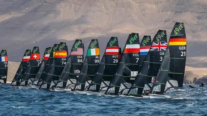 49er and FX Worlds Lanzarote, Spain (Also first half of FX Trials)