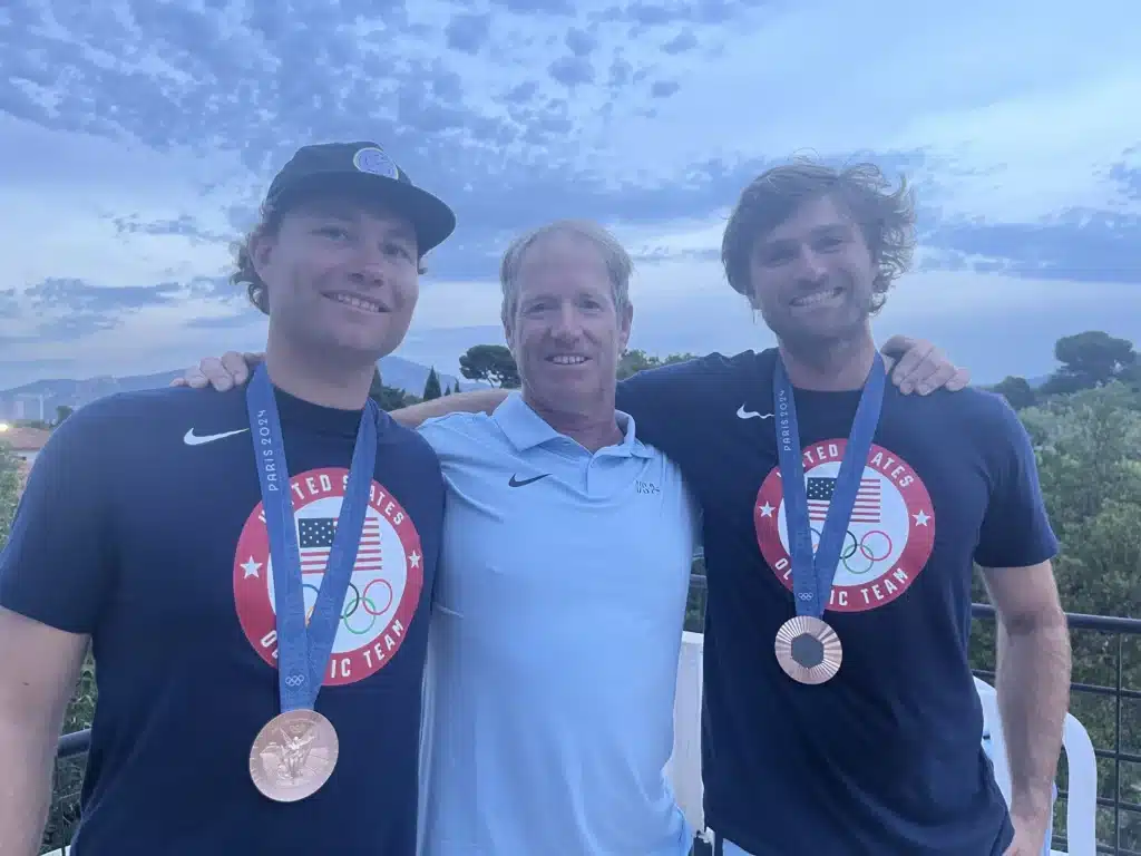 Ian Barrows, Hans Henken and Coach Charlie Mckee Bring Home Bronze from the Paris 2024 Olympic Games